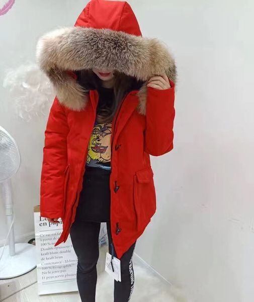 female down jacket coat winter hooded fur collar puffer 2019 monclair jas women winter jacket coat parka, Black
female down jacket coat winter hooded fur collar puffer 2019 monclair jas women winter jacket coat parka, Black