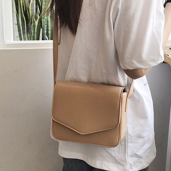 women small crossbody bag adjustable strap solid color shoulder messenger bag purse -opk
women small crossbody bag adjustable strap solid color shoulder messenger bag purse -opk