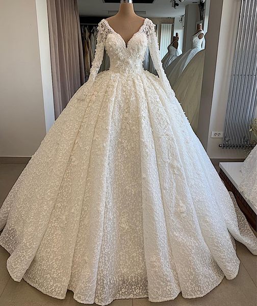 luxury long sleeve ball gown wedding dress 2019 new white appliqued flowers vintage bridal gown custom made
luxury long sleeve ball gown wedding dress 2019 new white appliqued flowers vintage bridal gown custom made