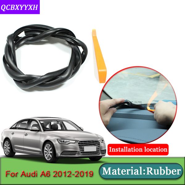 car-styling for a6 2012-2019 rubber anti-noise soundproof dustproof car dashboard windshield sealing strips car accessories
car-styling for a6 2012-2019 rubber anti-noise soundproof dustproof car dashboard windshield sealing strips car accessories