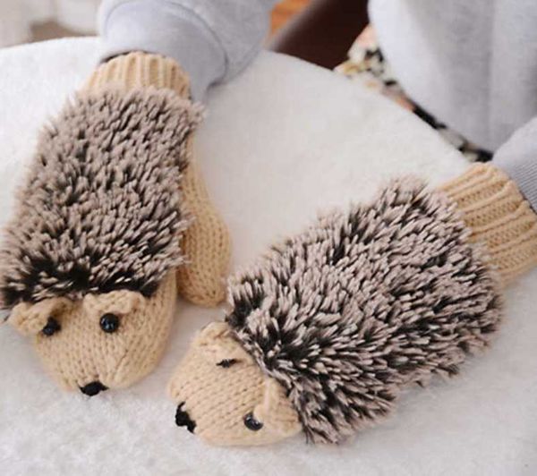 girls women novelty cartoon winter gloves knit warm fitness gloves hedgehog heated villus wrist mittens, Blue;gray
girls women novelty cartoon winter gloves knit warm fitness gloves hedgehog heated villus wrist mittens, Blue;gray