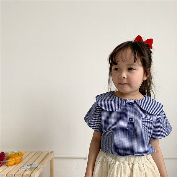 2020 new style baby girls boys plaid shirt summer cotton kids 1-6 years, White;black
2020 new style baby girls boys plaid shirt summer cotton kids 1-6 years, White;black