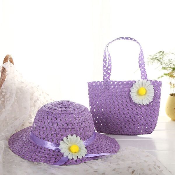 ruhao girls beach hats bags flower straw hat cap tote handbag bag suit children summer sun hat 52 cm for 3-7 years 9 colors, Blue;gray
ruhao girls beach hats bags flower straw hat cap tote handbag bag suit children summer sun hat 52 cm for 3-7 years 9 colors, Blue;gray