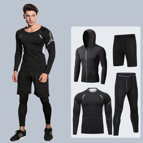 2019 men's sport suits quick dry basketball sports running sets compression gym fitness sportswear jogging running suits clothes, Black;blue
2019 men's sport suits quick dry basketball sports running sets compression gym fitness sportswear jogging running suits clothes, Black;blue