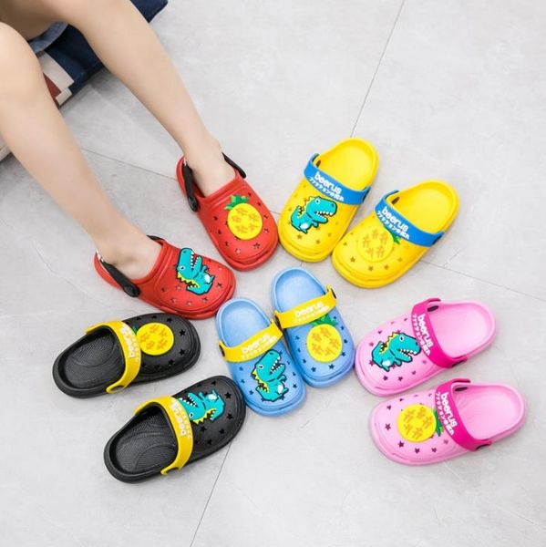 2020 summer children boys girls dinosaur&pineapple eva slippers non-slip beach hole shoes 5colors 130-180 666-10 xq01, Black;grey
2020 summer children boys girls dinosaur&pineapple eva slippers non-slip beach hole shoes 5colors 130-180 666-10 xq01, Black;grey