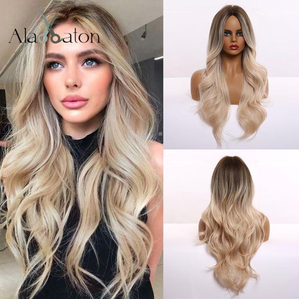 synthetic wigs alan eaton long wavy ombre brown blonde middle part for black women heat resistant fiber cosplay party
synthetic wigs alan eaton long wavy ombre brown blonde middle part for black women heat resistant fiber cosplay party