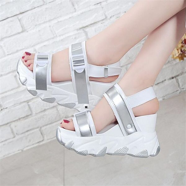 2020 summer women platform sandals fashion buckle design 10cm increasing sandals thick sole casual platform shoes female 34-39, Black
2020 summer women platform sandals fashion buckle design 10cm increasing sandals thick sole casual platform shoes female 34-39, Black