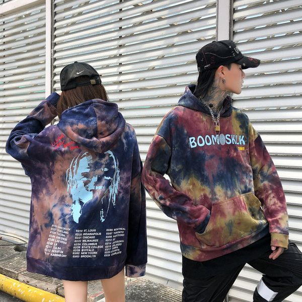 us size oversize hoodie tie dyeing patter printed sweatshirt cotton contrast color hoody men hip hop swag brand clothing rainbow, Black
us size oversize hoodie tie dyeing patter printed sweatshirt cotton contrast color hoody men hip hop swag brand clothing rainbow, Black