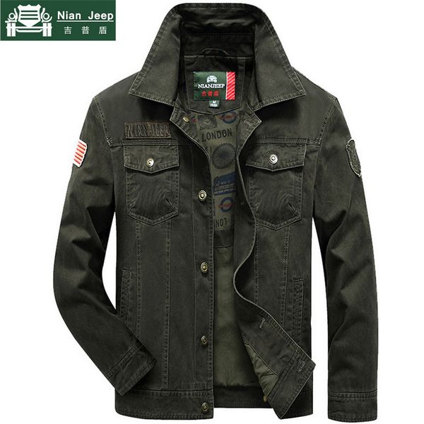 nianjeep jackets men spring autumn jacket plus size 4xl casual turn-down collar solid coats men bomber jackets, Black;brown
nianjeep jackets men spring autumn jacket plus size 4xl casual turn-down collar solid coats men bomber jackets, Black;brown