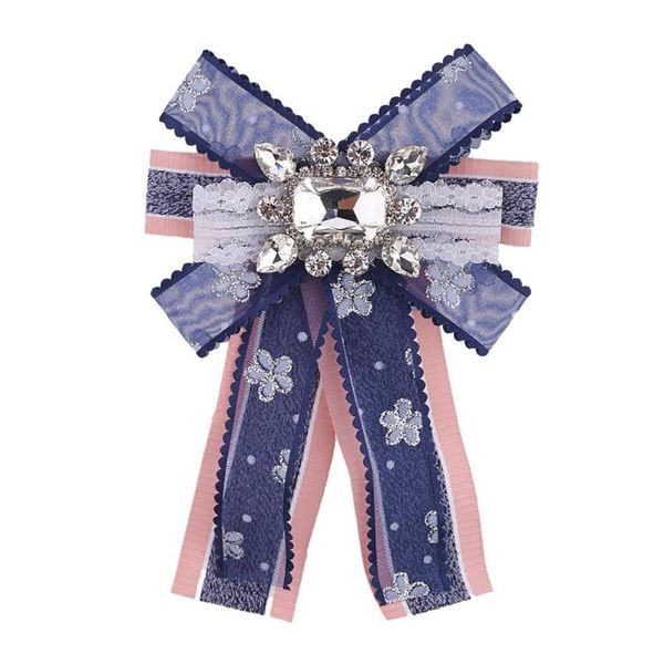 2018 fashion women bowknot necktie rhinestone corsage bow tie brooch clothes dress decoration accessories, Black;blue
2018 fashion women bowknot necktie rhinestone corsage bow tie brooch clothes dress decoration accessories, Black;blue