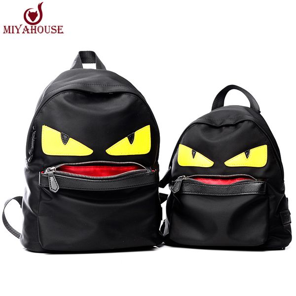 famous brand demon eyes character backpack new korean fashion nylon little monster schoolbag for teenager istitute wind backpack
famous brand demon eyes character backpack new korean fashion nylon little monster schoolbag for teenager istitute wind backpack