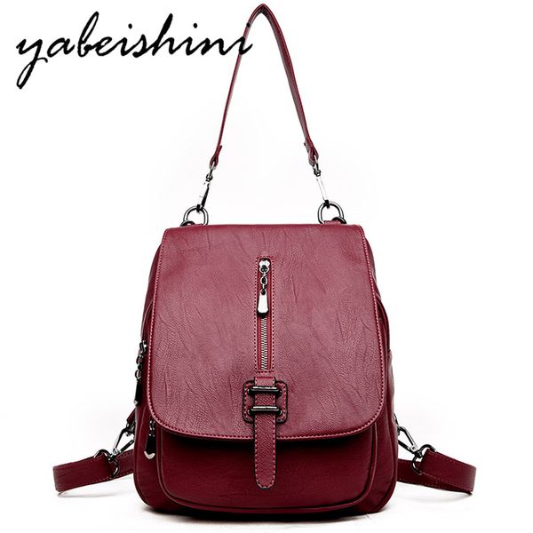 2020 new woman backpack shoulder bags for women's leather backpack lady travel sac a dos school bags for teenage girls
2020 new woman backpack shoulder bags for women's leather backpack lady travel sac a dos school bags for teenage girls