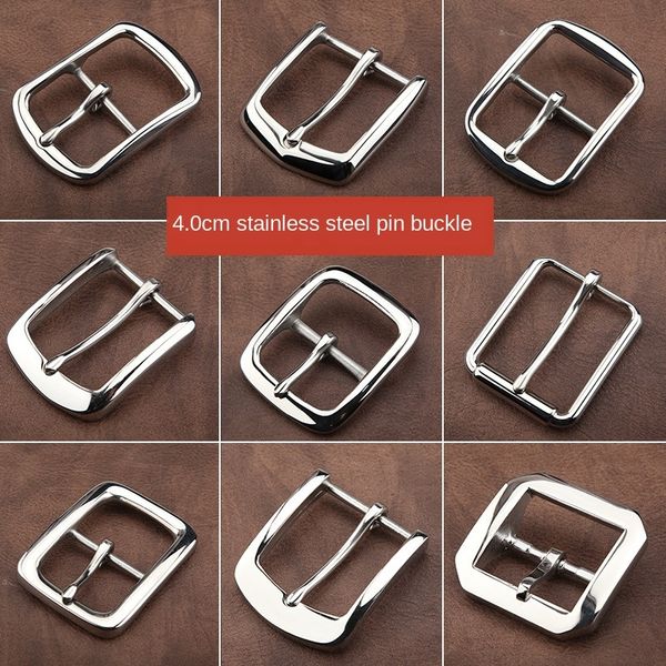 stainless steel high-end leisure 304 anti-allergy pin buckle trousers buckle accessories accessory belt pin belt, Slivery;black
stainless steel high-end leisure 304 anti-allergy pin buckle trousers buckle accessories accessory belt pin belt, Slivery;black