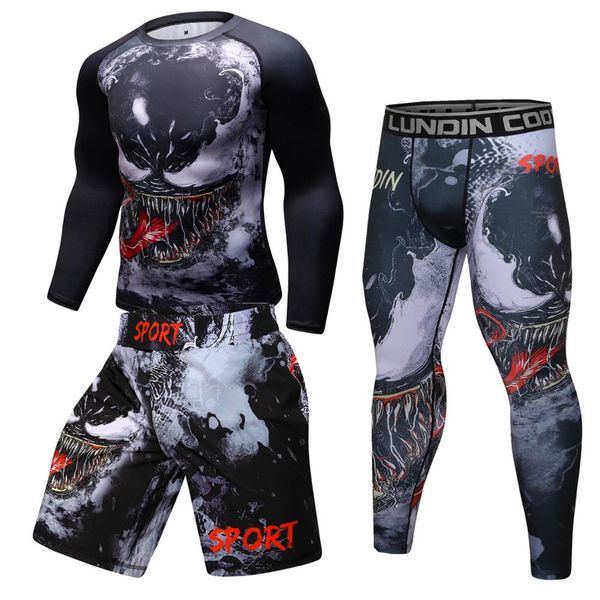 men compression sports suits quick dry running sets clothing sport joggers workout gym fitness tracksuits running, Black;blue
men compression sports suits quick dry running sets clothing sport joggers workout gym fitness tracksuits running, Black;blue
