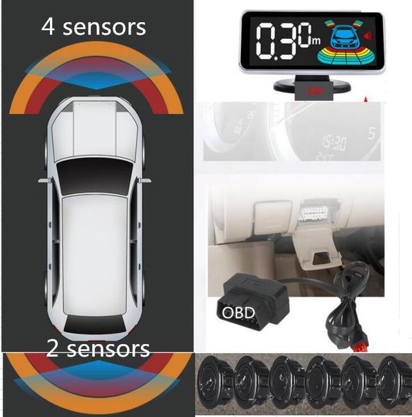 original 6 sensor blind car colorful lcd monitor ops detector system obd parktronic front + rear parking sensors spot detection
original 6 sensor blind car colorful lcd monitor ops detector system obd parktronic front + rear parking sensors spot detection