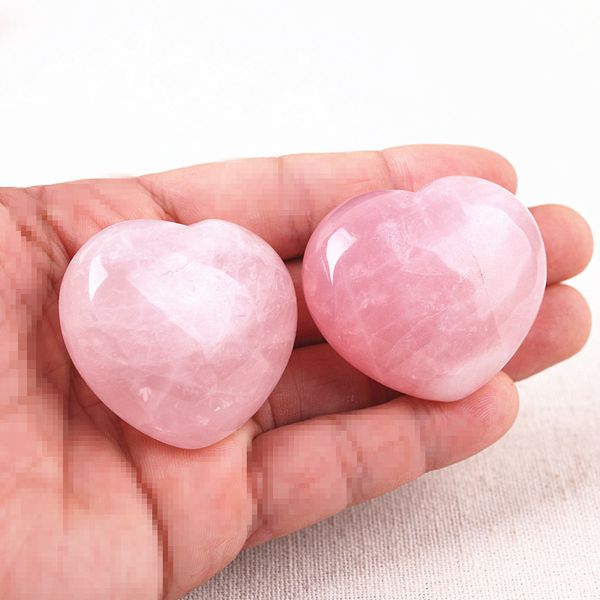 lover gift natural rose quartz heart shaped pink crystal love healing gemstone stone crystal heart gems wedding supplies 45*45*20mm
lover gift natural rose quartz heart shaped pink crystal love healing gemstone stone crystal heart gems wedding supplies 45*45*20mm
