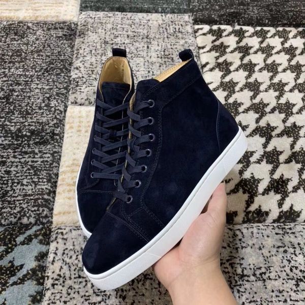 discount red bottom spikes flats shoes men women designer brands luxurious navy blue suede leather sneakers high comfort casual, Black
discount red bottom spikes flats shoes men women designer brands luxurious navy blue suede leather sneakers high comfort casual, Black