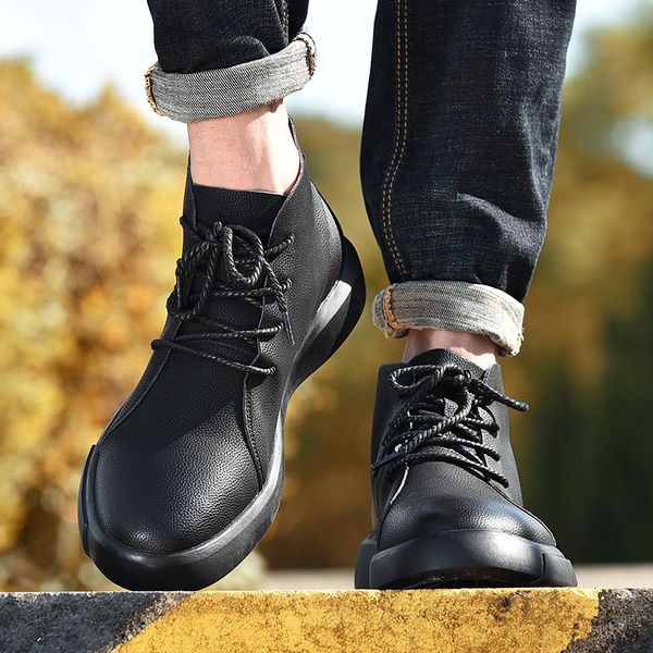 38-48 winter shoes warm non-slip 2019 comfortable men winter shoes casual tooling shoes men ing, Black
38-48 winter shoes warm non-slip 2019 comfortable men winter shoes casual tooling shoes men ing, Black