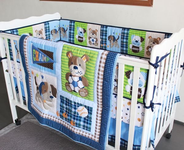 4шт синий медведь и dogsbaby детская кроватка пододеяльник новый дизайн цып-одеяло, лист хлева, хлев юбки, бамперы
4шт синий медведь и dogsbaby детская кроватка пододеяльник новый дизайн цып-одеяло, лист хлева, хлев юбки, бамперы