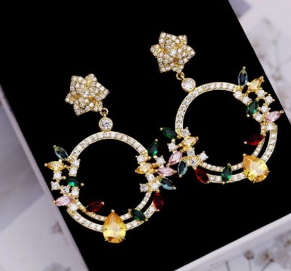 2pairs/lots chaming crystal diamond wedding birde lady's circle earings up-market 3.4#4.8jcm 21rr, Golden;silver
2pairs/lots chaming crystal diamond wedding birde lady's circle earings up-market 3.4#4.8jcm 21rr, Golden;silver