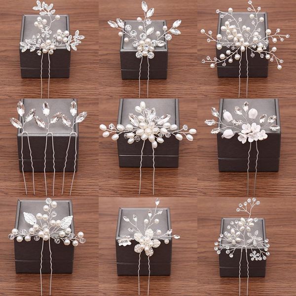 wedding hairpins bridal hair accessories pearl rhinestone flower bride hair pins bridesmaid hairdressing women hair jewelry clip chpav, Black
wedding hairpins bridal hair accessories pearl rhinestone flower bride hair pins bridesmaid hairdressing women hair jewelry clip chpav, Black