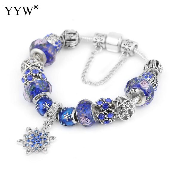 dark blue bracelet snowflake pendant big beads bracelets for women silver color luxury jewelry pulseras mujer love gifts, Golden;silver
dark blue bracelet snowflake pendant big beads bracelets for women silver color luxury jewelry pulseras mujer love gifts, Golden;silver