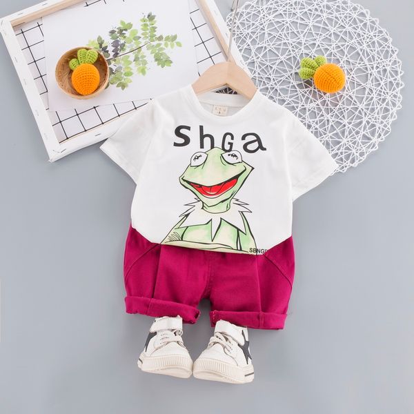 children boys clothing sets 2020 summer baby boys clothes frog t-shirt+shorts 2pcs outfits suits kids tracksuit 1 2 3 4 year, White
children boys clothing sets 2020 summer baby boys clothes frog t-shirt+shorts 2pcs outfits suits kids tracksuit 1 2 3 4 year, White