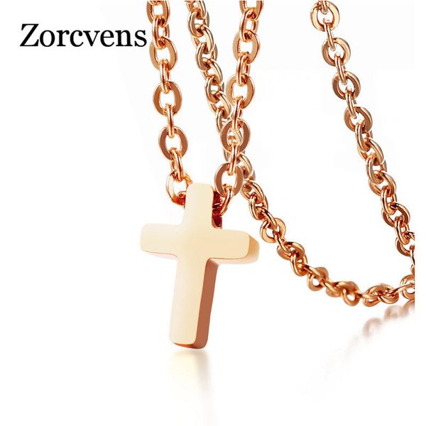 modyle simple cross pendant necklace for women stainless steel 20" o chain femme necklace 3 colors, Silver
modyle simple cross pendant necklace for women stainless steel 20" o chain femme necklace 3 colors, Silver