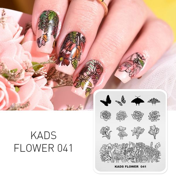 flower 041 nail art stamping image plate flower and butterfly layered template manicure nail stencil tool templates una, Black
flower 041 nail art stamping image plate flower and butterfly layered template manicure nail stencil tool templates una, Black