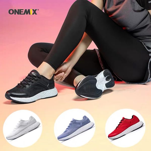 onemix running shoes women light knit mesh sneaker breathable non-slip wear-resistant outdoor walking men sport shoes
onemix running shoes women light knit mesh sneaker breathable non-slip wear-resistant outdoor walking men sport shoes