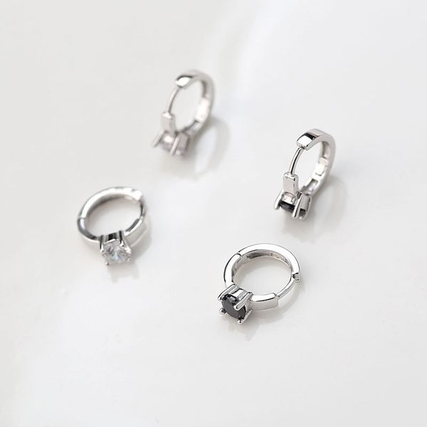 925 sterling silver ear ring mini drill temperament anti allergy zc138, Golden;silver
925 sterling silver ear ring mini drill temperament anti allergy zc138, Golden;silver