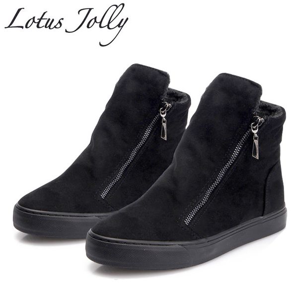 women boots winter plush warm ankle snow boots with zippers ladies fur platform shoes woman comfort thick sold black botas mujer
women boots winter plush warm ankle snow boots with zippers ladies fur platform shoes woman comfort thick sold black botas mujer