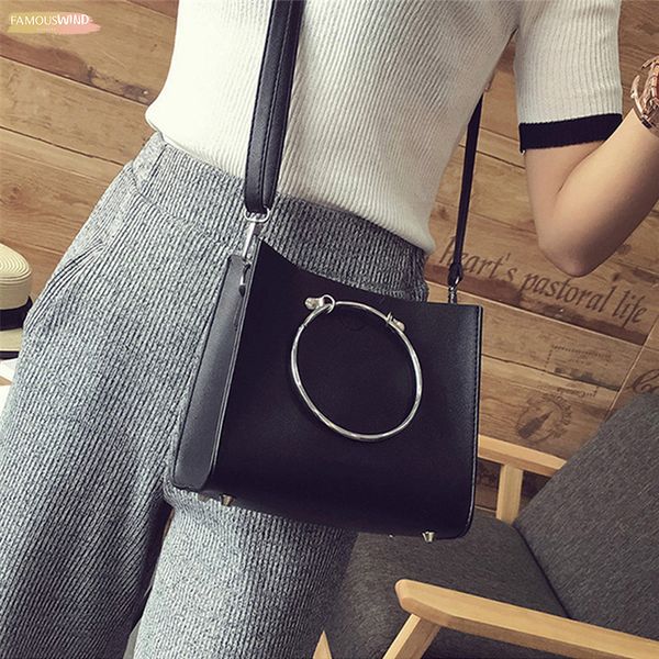 2pcs sets creative personality fashion round ring hoop handbags shoulder bags crossbody pu leather composite bag
2pcs sets creative personality fashion round ring hoop handbags shoulder bags crossbody pu leather composite bag