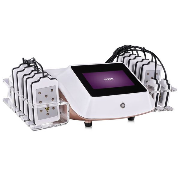 portable lipo laser machine for sale 16pads lipo laser lipolysis body contour fat slimming weight loss machine, Black
portable lipo laser machine for sale 16pads lipo laser lipolysis body contour fat slimming weight loss machine, Black