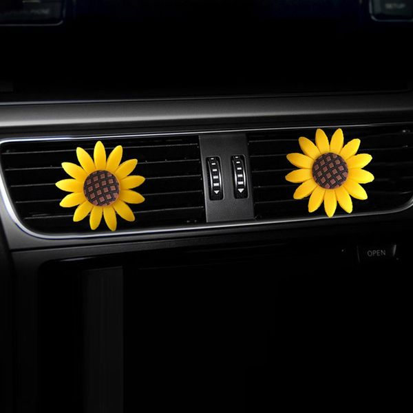 2pcs sunflower car air freshener clips interior car air vent clip decorations styling
2pcs sunflower car air freshener clips interior car air vent clip decorations styling