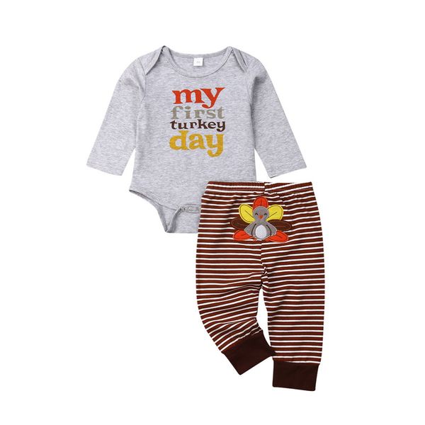 newborn infant baby boys girls thanksgiving clothes long sleeve cartoon rompers + pants autumn clothing baby costumes 0-18m, White
newborn infant baby boys girls thanksgiving clothes long sleeve cartoon rompers + pants autumn clothing baby costumes 0-18m, White