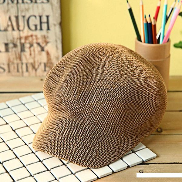 simple hat refreshing breathable sun hat women's fashion casual outdoor newspaper cap, Blue;gray
simple hat refreshing breathable sun hat women's fashion casual outdoor newspaper cap, Blue;gray