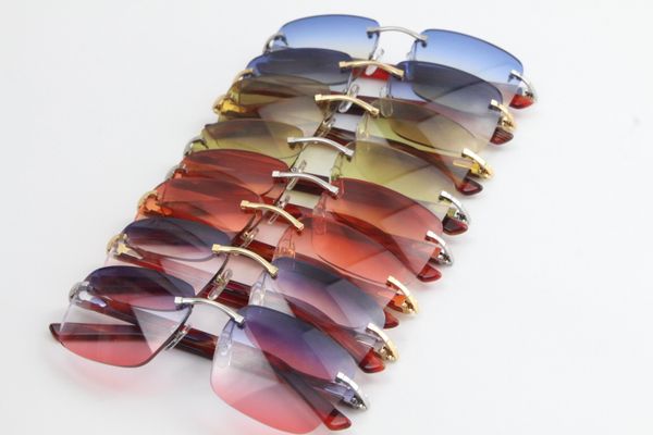 factory wholesale selling marble red plank rimless sunglasses 8300816 classic pilots metal frame simple leisure sunglasses unisex, White;black
factory wholesale selling marble red plank rimless sunglasses 8300816 classic pilots metal frame simple leisure sunglasses unisex, White;black