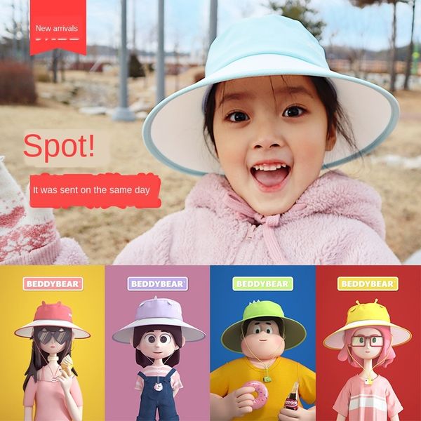 baby fisherman sunscreen sunscreen bear children's sun protection hat upf50 cute pet large eaves fisherman hat uv protection, Blue;gray
baby fisherman sunscreen sunscreen bear children's sun protection hat upf50 cute pet large eaves fisherman hat uv protection, Blue;gray