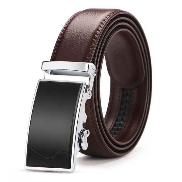 140 150cm big size automatic buckle belt for men men's genuine leather business belts brand designer luxury brown t200615, Black;brown
140 150cm big size automatic buckle belt for men men's genuine leather business belts brand designer luxury brown t200615, Black;brown