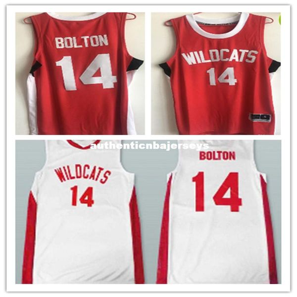 retro #14 zac efron troy bolton east high school wildcats basketball jerseys throwbacks mens stitched shirt custom any number, Black;blue
retro #14 zac efron troy bolton east high school wildcats basketball jerseys throwbacks mens stitched shirt custom any number, Black;blue