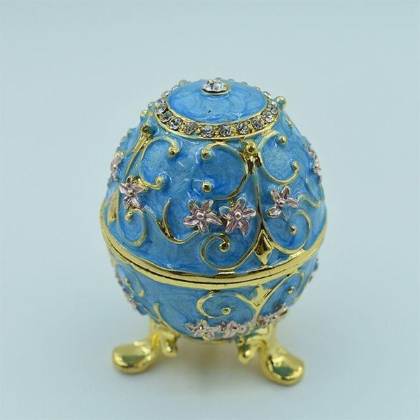 hand painted vintage jewelry trinket box with rich enamel and sparkling rhinestone unique gift home decor easter day collectibl, Pink;blue
hand painted vintage jewelry trinket box with rich enamel and sparkling rhinestone unique gift home decor easter day collectibl, Pink;blue