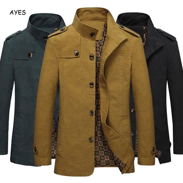 2019 plus size mens jacket coats business black male windbreaker brand outerwear stand collar men varsity jacket overcoat 6xl, Black;brown
2019 plus size mens jacket coats business black male windbreaker brand outerwear stand collar men varsity jacket overcoat 6xl, Black;brown