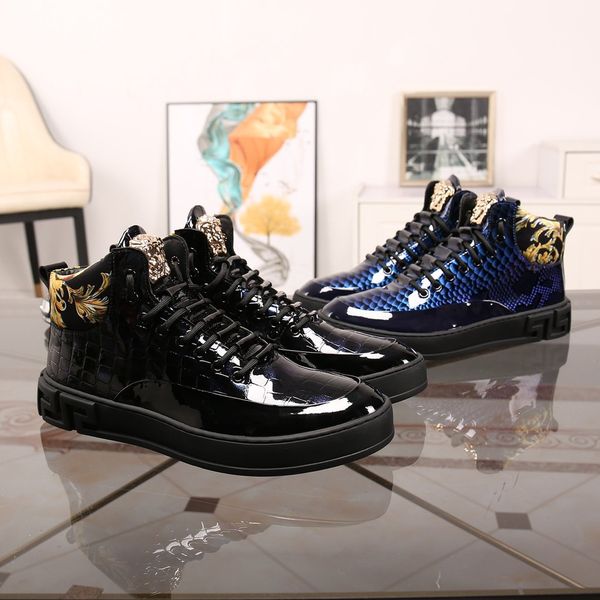 the same style high-end luxury men's party casual shoes jogging sports basketball shoes triple fashion designer high-men's shoes, Black
the same style high-end luxury men's party casual shoes jogging sports basketball shoes triple fashion designer high-men's shoes, Black