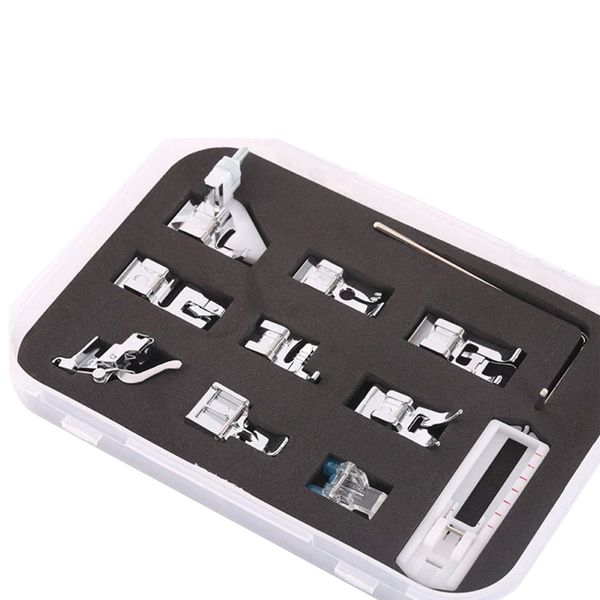 1 набор diy оригиналы лапки для дома швейные машины аксессуары 11pcs / набор швейные машины лапки для brother singer 2, Black
1 набор diy оригиналы лапки для дома швейные машины аксессуары 11pcs / набор швейные машины лапки для brother singer 2, Black
