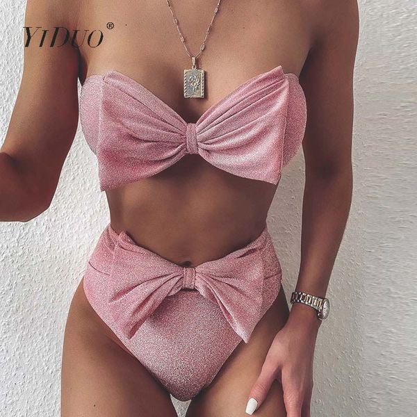 yiduo bow glitter girls swimsuit bikini two piece sets beachwear bathing suits summer swimwear 2 pieces holiday pink blue, White;black
yiduo bow glitter girls swimsuit bikini two piece sets beachwear bathing suits summer swimwear 2 pieces holiday pink blue, White;black