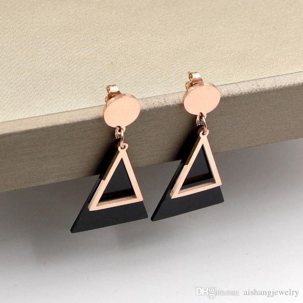 e15 2018 fashion women sell earrings exquisite style all-match rose for lady gift ng, Golden;silver
e15 2018 fashion women sell earrings exquisite style all-match rose for lady gift ng, Golden;silver