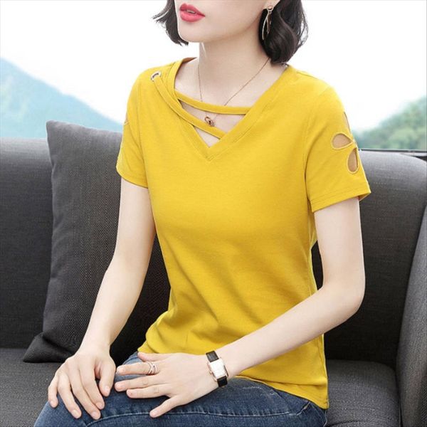 2020 loose embroidery striped hollow short-sleeved t-shirt female v-neck stitched 2020 loose embroidery striped hollow short-sleeved t-s, White
2020 loose embroidery striped hollow short-sleeved t-shirt female v-neck stitched 2020 loose embroidery striped hollow short-sleeved t-s, White