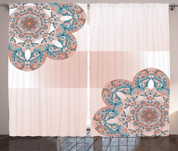 mandala curtains floral motifs framework ombre color bands old fashioned living room bedroom window drapes salmon white
mandala curtains floral motifs framework ombre color bands old fashioned living room bedroom window drapes salmon white