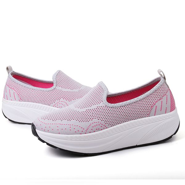 women flat platform shoes slip on for ladies shoe zapatos mujer comfortable soft wedge sneakers newest, Black;yellow